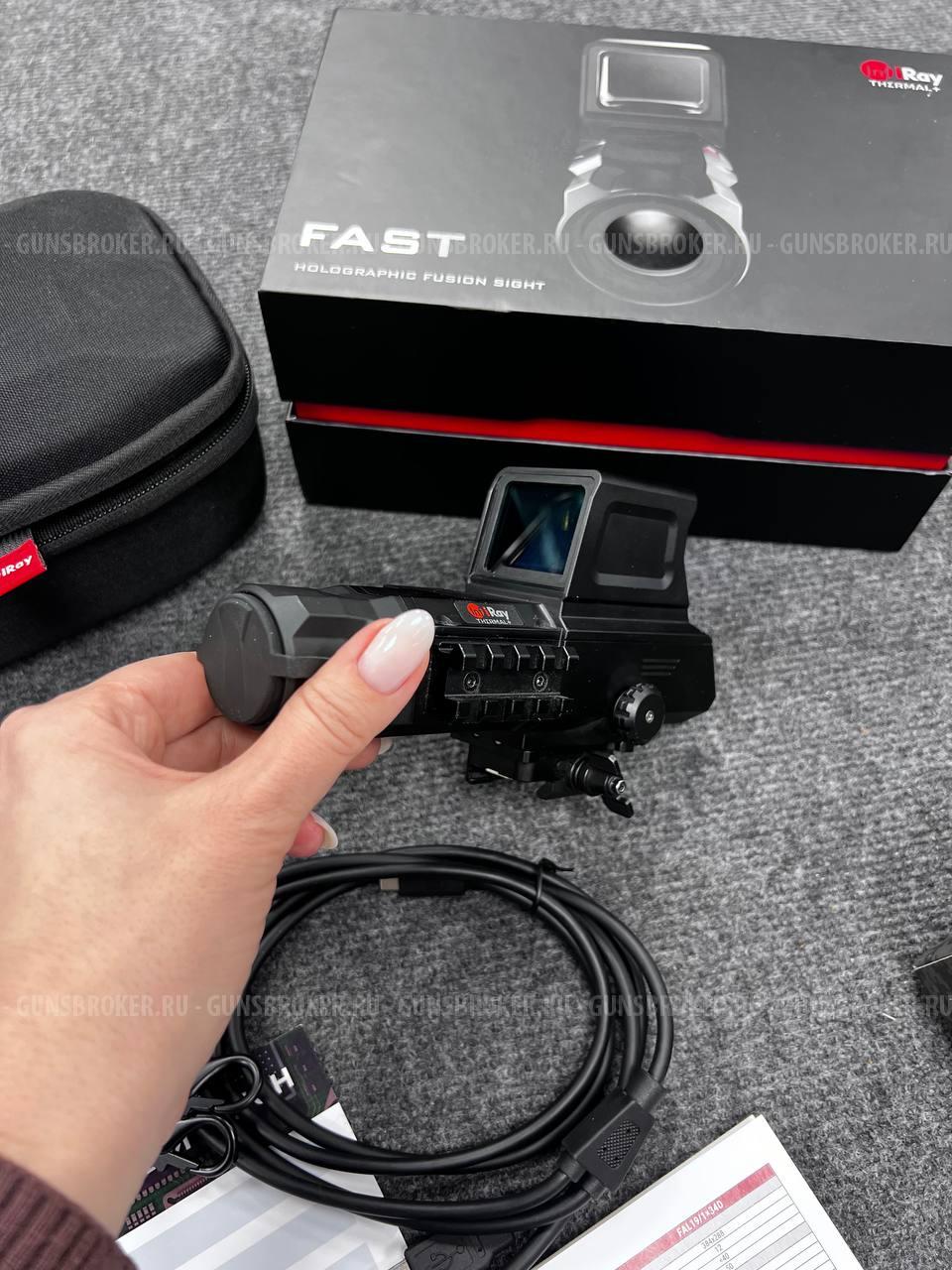 Тепловизионный коллиматор iRay Fast FAL 19 1x34D В отличном состоянии! 