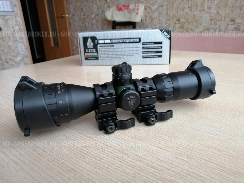 Компактный оптический прицел Leapers UTG 3-9X32 SCP-M392AOLWQ. 