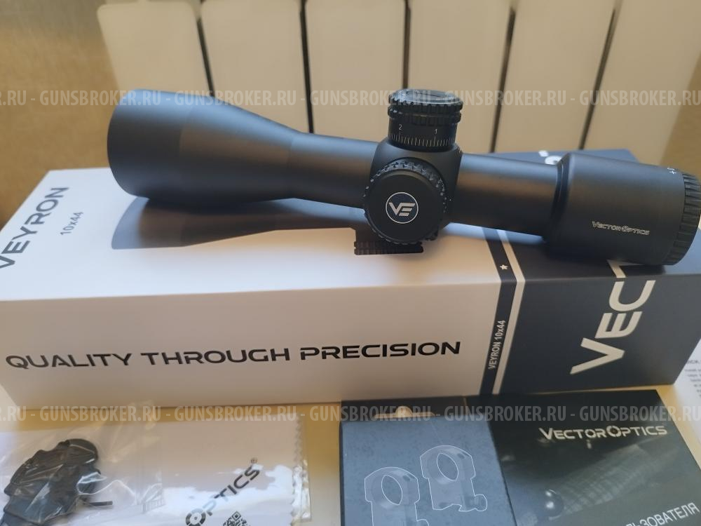 Компактный оптический прицел VectorOptics VEYRON 10x44