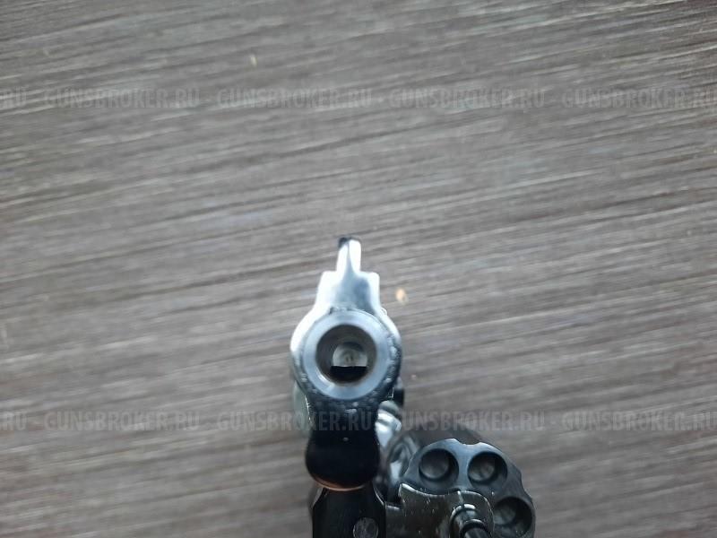 Револьвер Бульдог KURS (Курс-с) черный, калибр 5.6/16 (КСОИ) + резиновые шарики