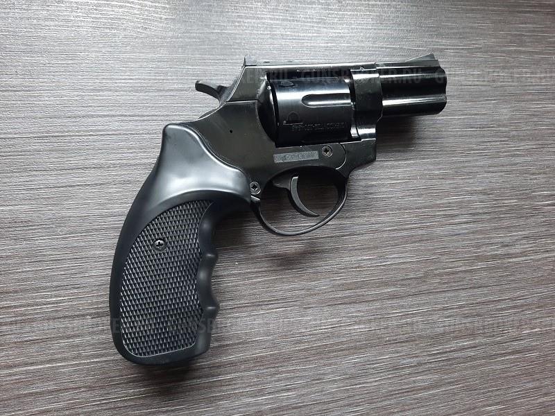 Револьвер Бульдог KURS (Курс-с) черный, калибр 5.6/16 (КСОИ) + резиновые шарики