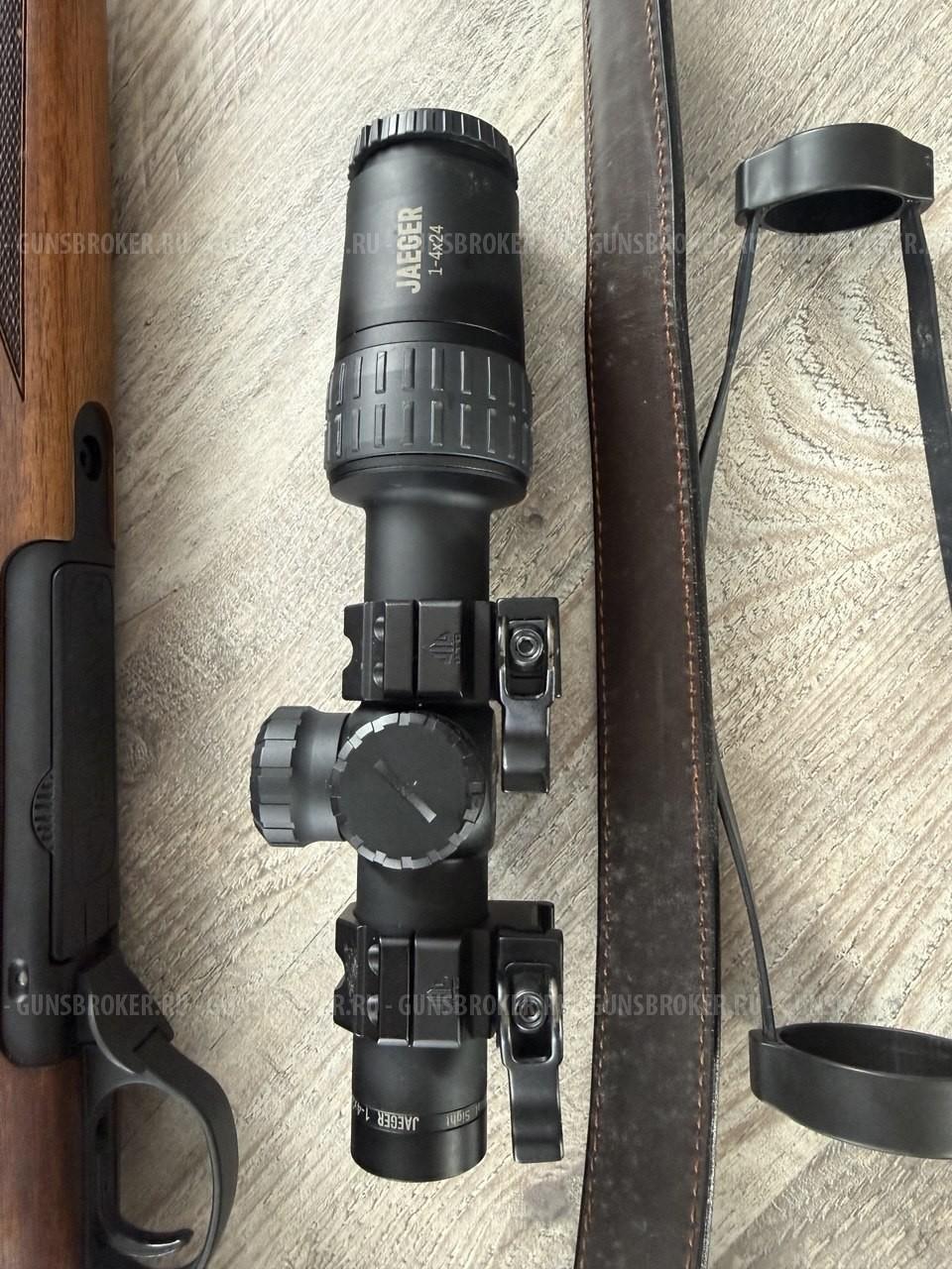  Комплект Карабин Haenel Jaeger 10, 308 Win+оптика+тепловизор+патронов хороших куча