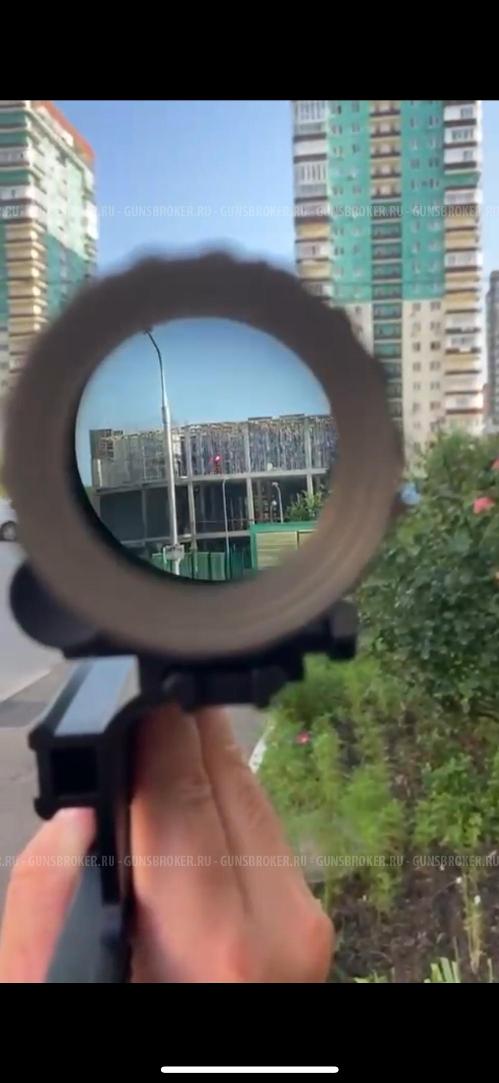 Комплект коллиматор с магнифером ( увеличитель 3 кратный )