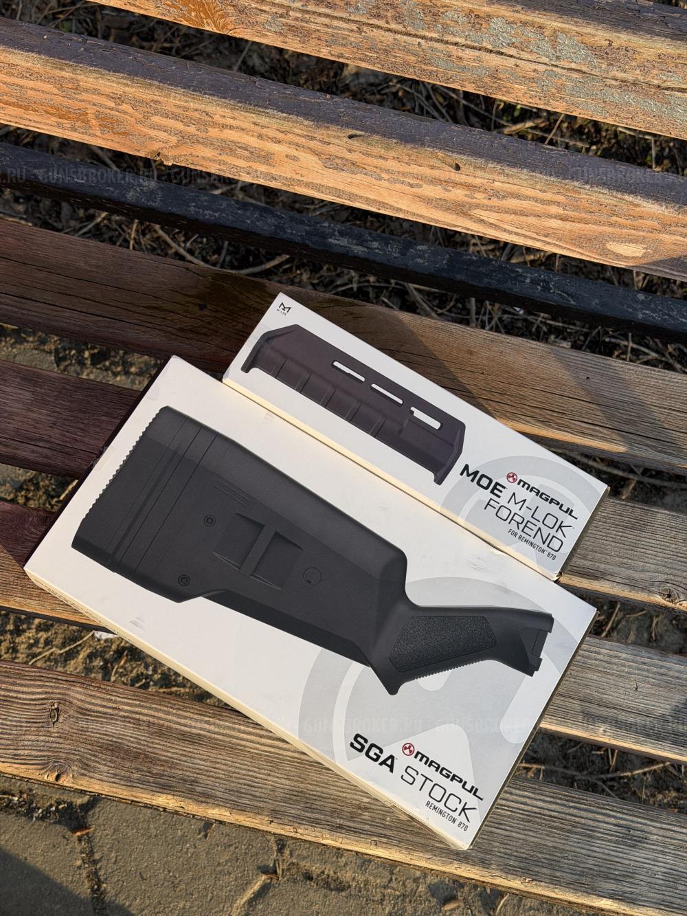Комплект MAGPUL для Remington 870 приклад/цевье/антабка и приклад Magpul Mossberg 500/590