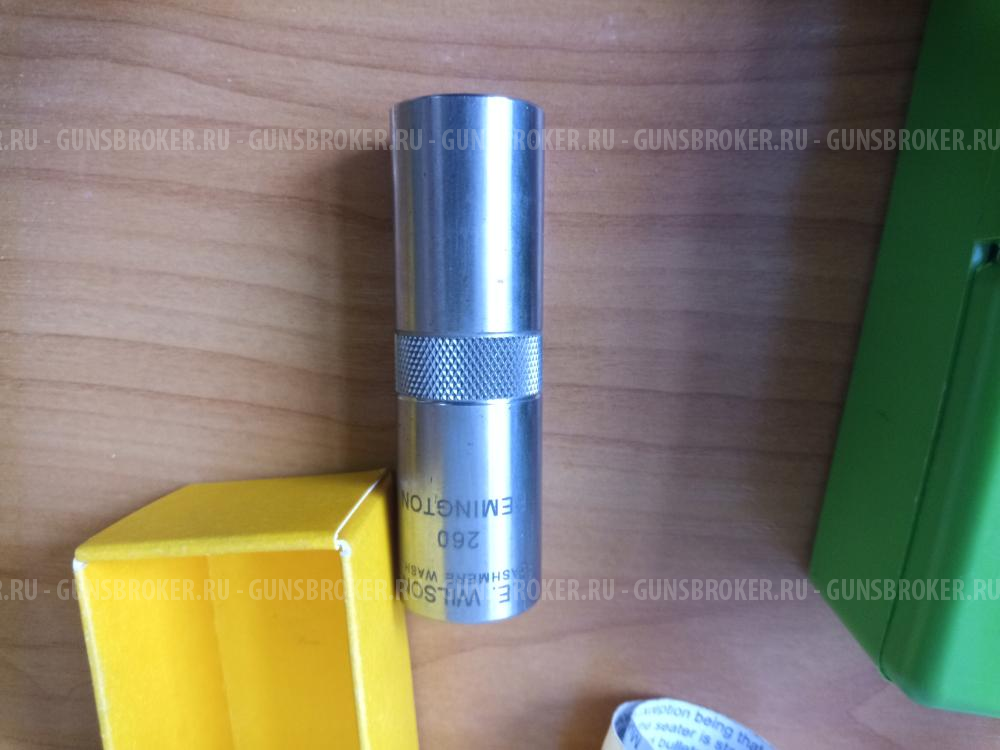 Комплект матриц для снаряжения патронов калибра 260 REM. БУ в хорошем состоянии.