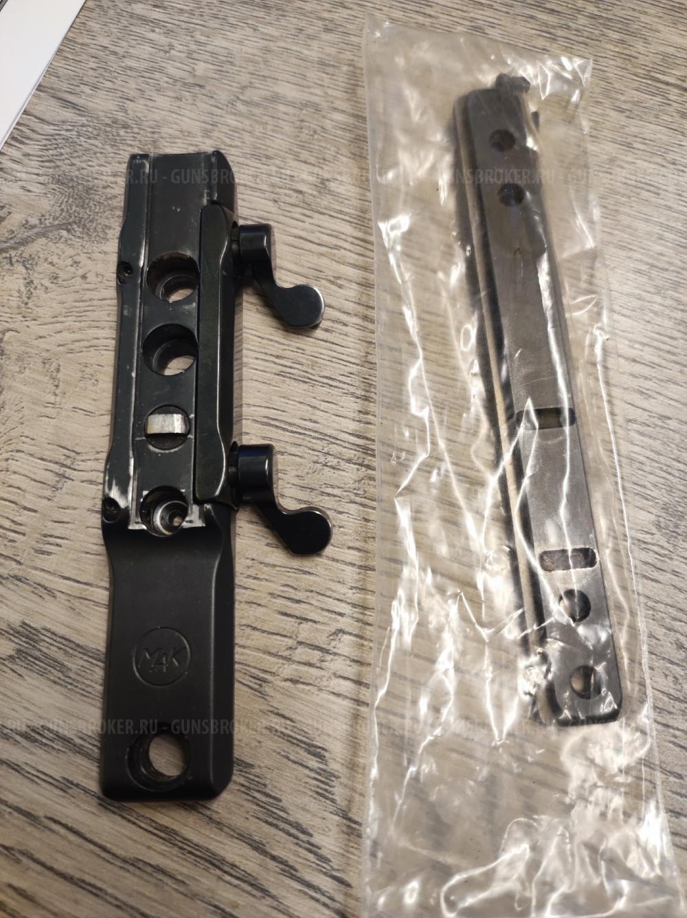 Комплект Планка СА Browninig + 5022-0000 Быстр кр МАК, на призму 12мм без колец