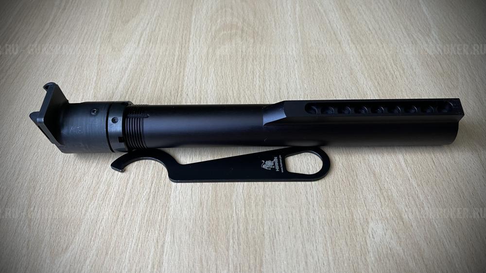 Складной адаптер+гайка+труба+ключ для приклада АК-образных