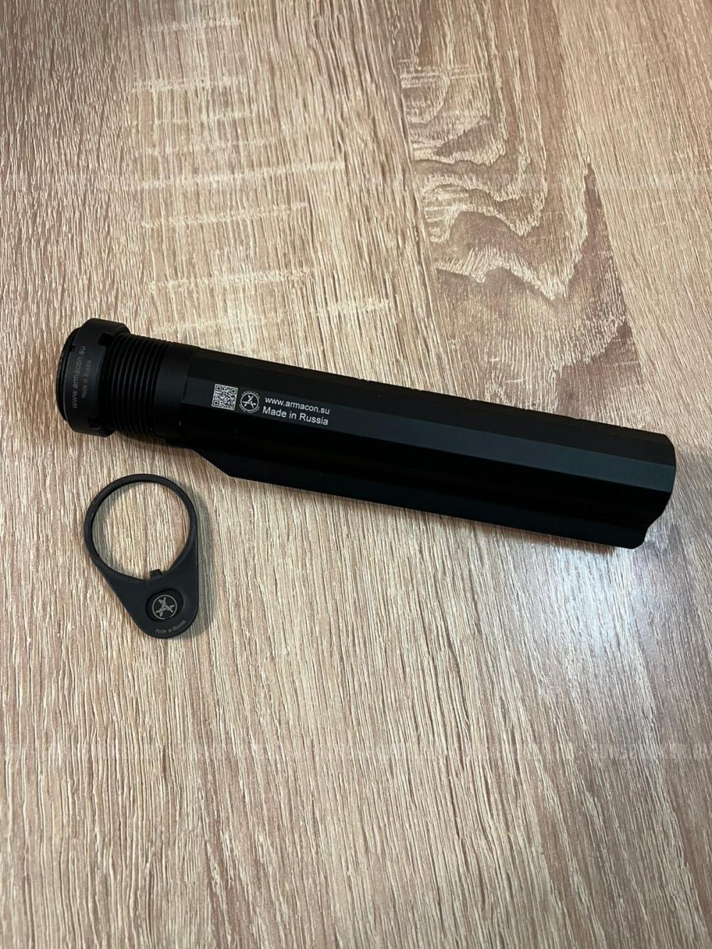 Комплект трубы телескопического приклада AR стандарта Mil-Spec 185 мм. Armacon