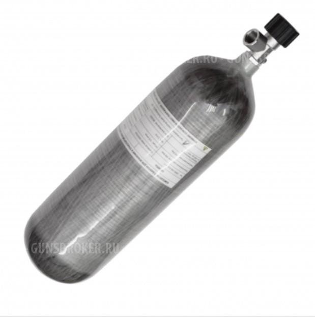 Композитный баллон высокого давления Alsafe 6.8 (7) л. вентиль БЕЗ манометра