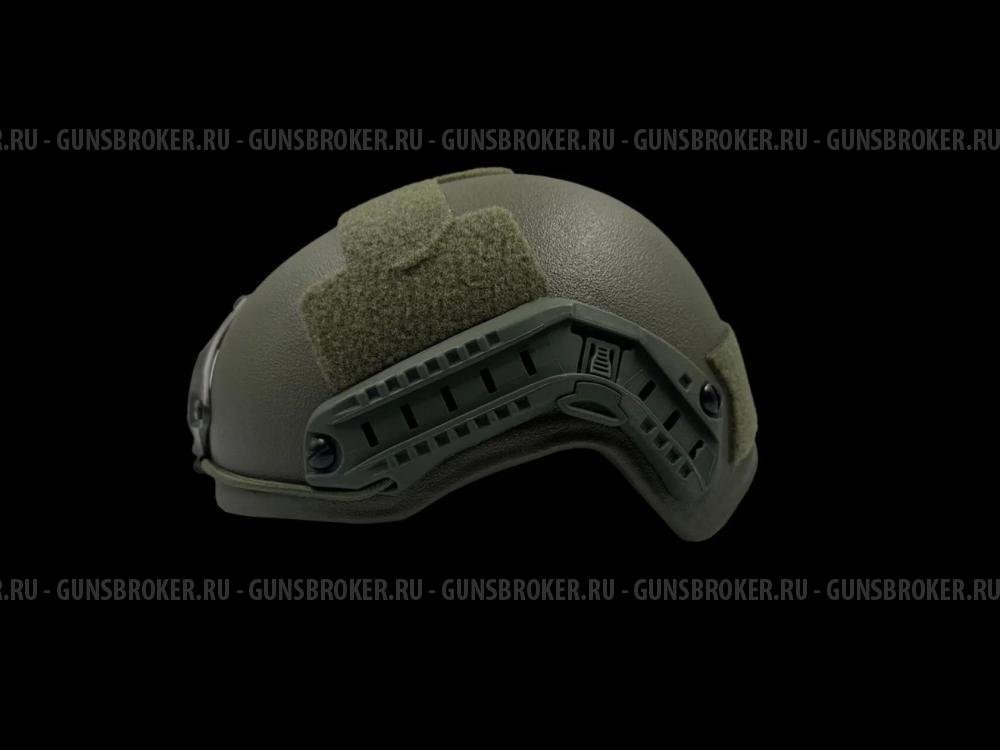 Композитный шлем СВМПЭ МБ 3.5 без ушей Олива