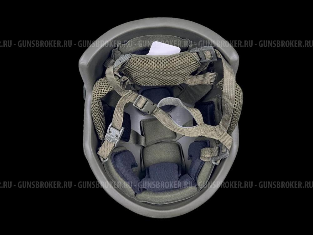 Композитный шлем СВМПЭ МБ 3.5 без ушей Олива