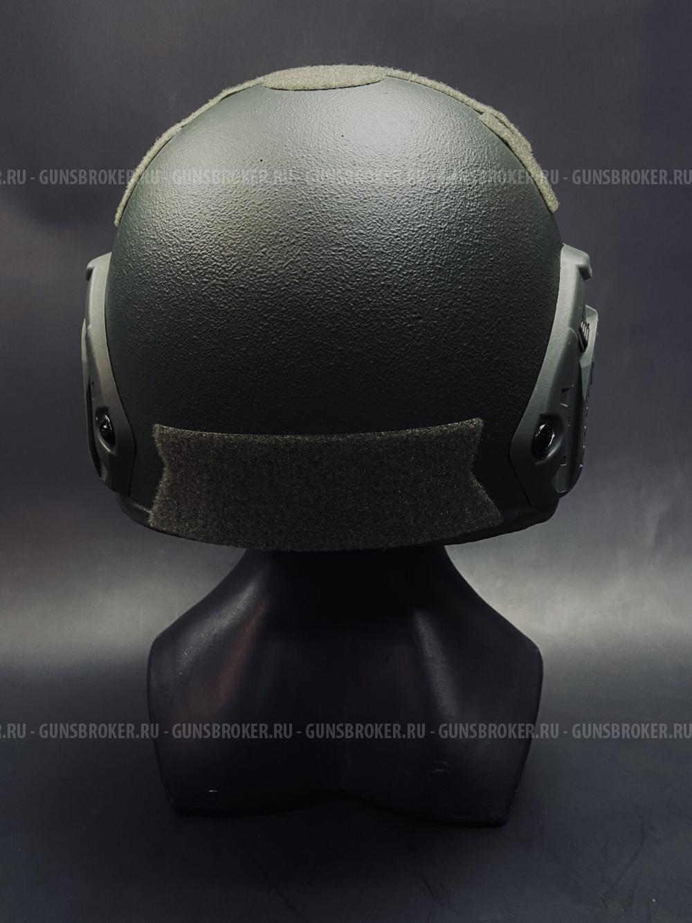 Композитный шлем СВМПЭ МБ 3.5 без ушей Олива