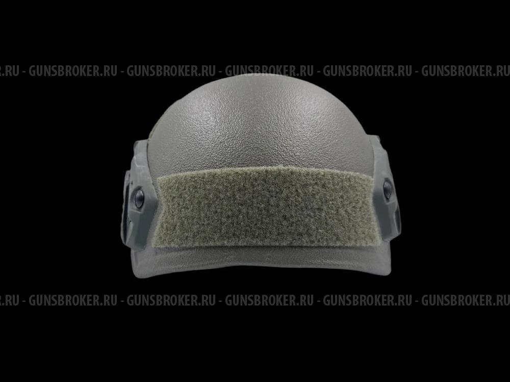 Композитный шлем СВМПЭ МБ 3.5 без ушей Олива