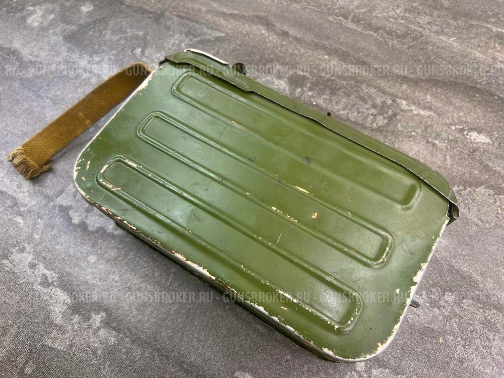 Короб с пулеметной лентой ПКМ 7,62x54 (100 мест, алюминий, оригинал) 2 категория