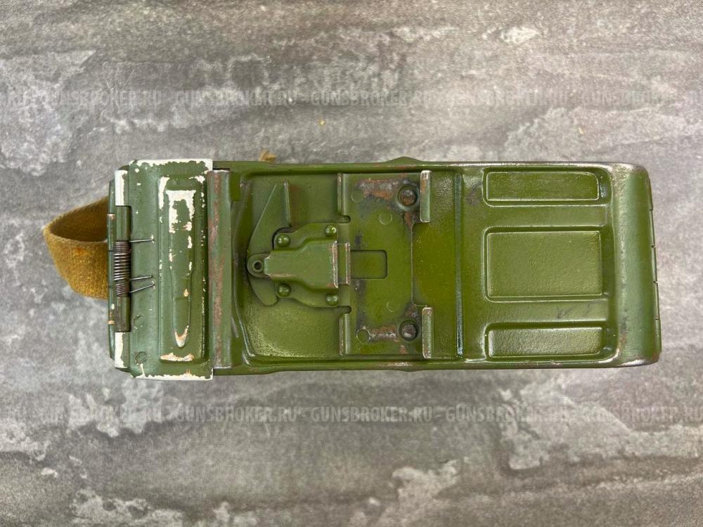 Короб с пулеметной лентой ПКМ 7,62x54 (100 мест, алюминий, оригинал) 2 категория