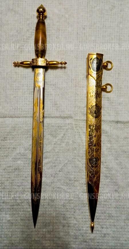 Кортик Адмиральский "Адмирал Ушаков,производство Златоуст 