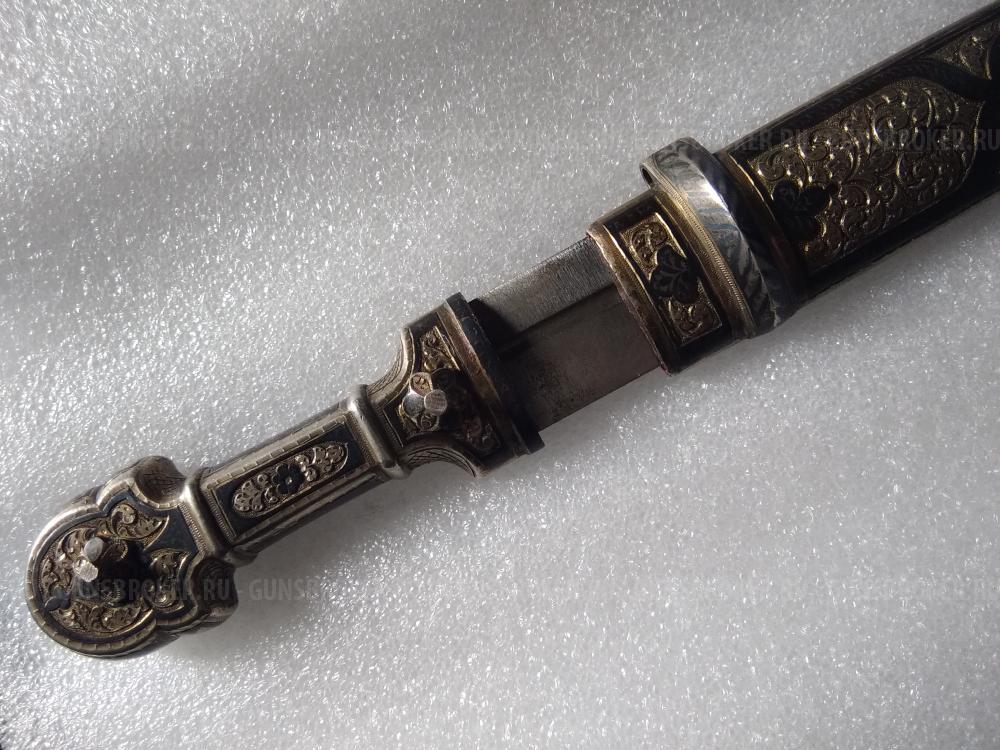 Кинжал Кавказ Серебро 