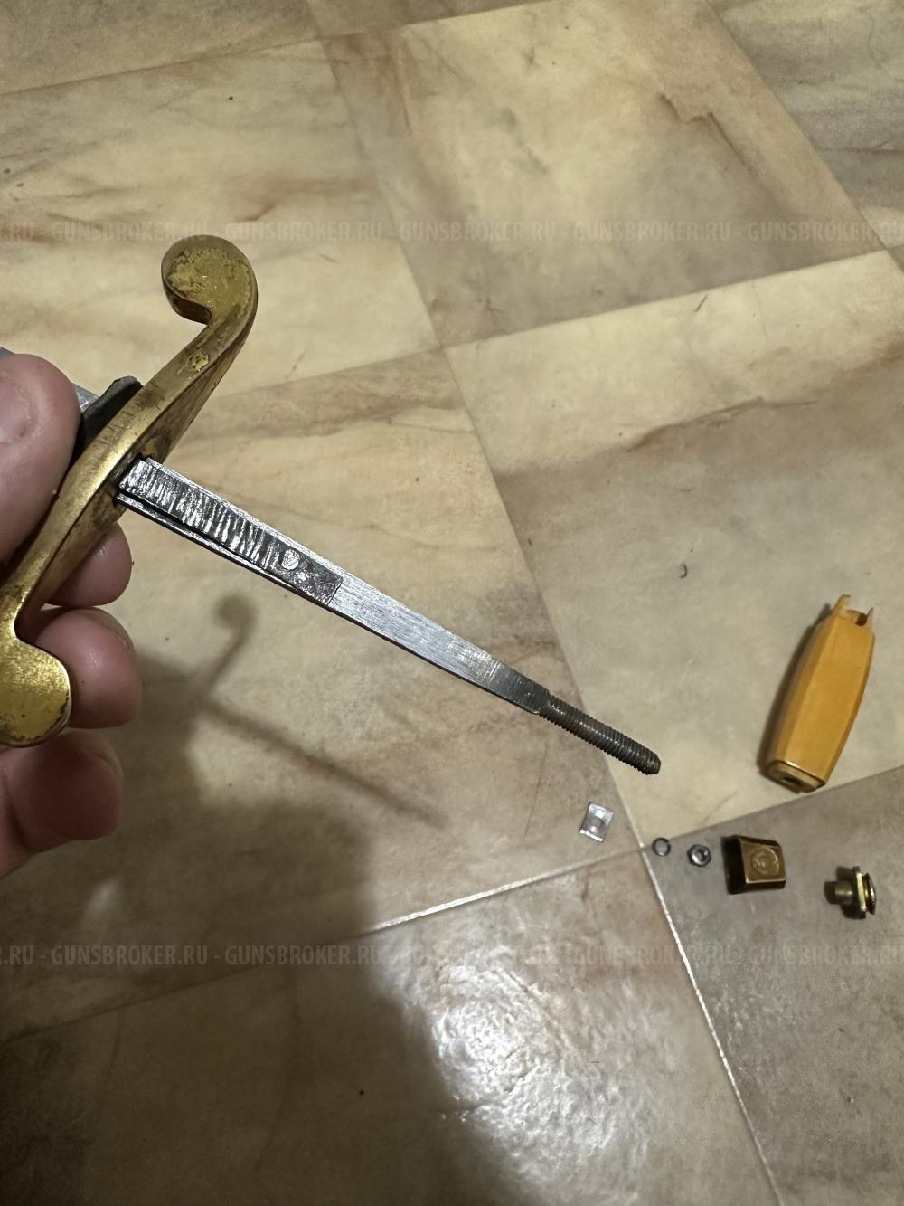 Кортик СССР Булат редкий оригинал 1977 года. № 56057