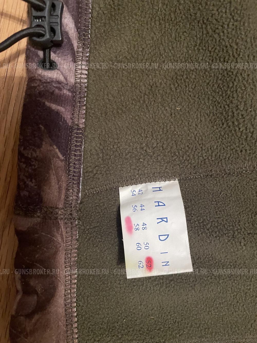 Костюм HARDIN камуфляжный тройка с кепкой утепленный