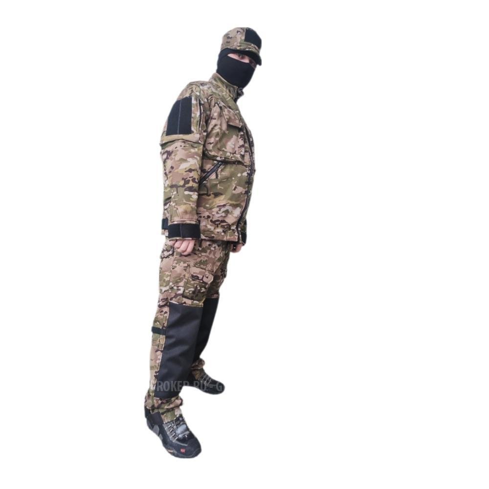Костюм тактический демисезонный 4 расцветки- мох,мультикам,темный лес,серый город