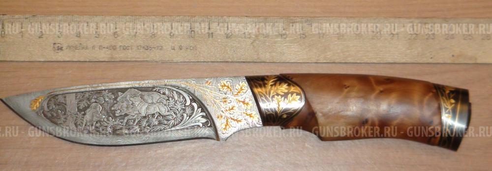 Кованый нож "Охота"