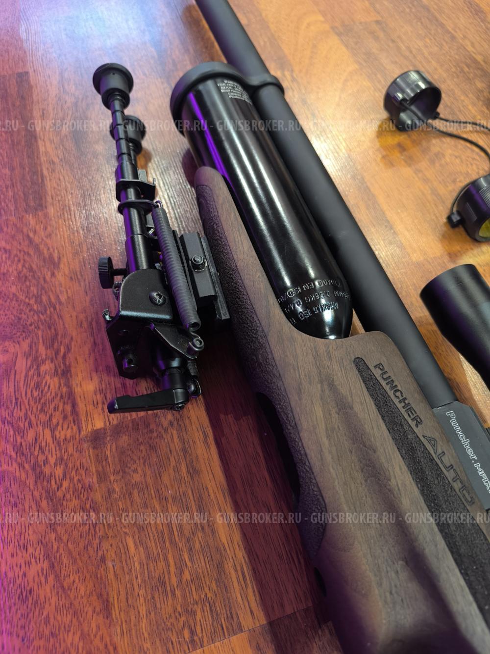 Kral AUTO Самовзводный 6.35   Полуавтомат Для Охоты и Развлечений (Ложа Орех) + Оптика 