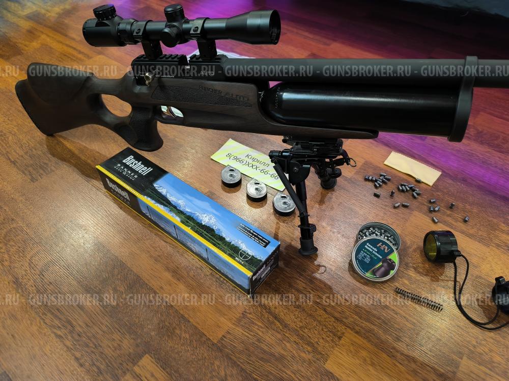 Kral AUTO Самовзводный 6.35   Полуавтомат Для Охоты и Развлечений (Ложа Орех) + Оптика 