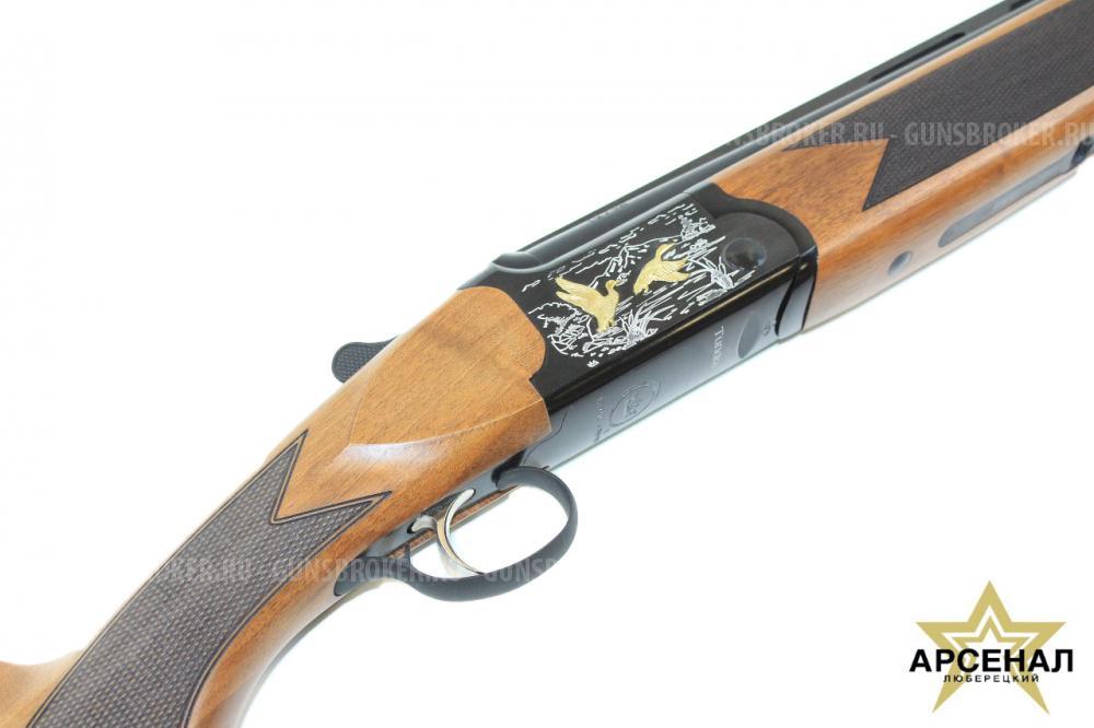 KRAL Tundra A, 12/76 орех,5д/н L=710,золотые утки,черн. ств. коробка, экстрактор,аллюминий