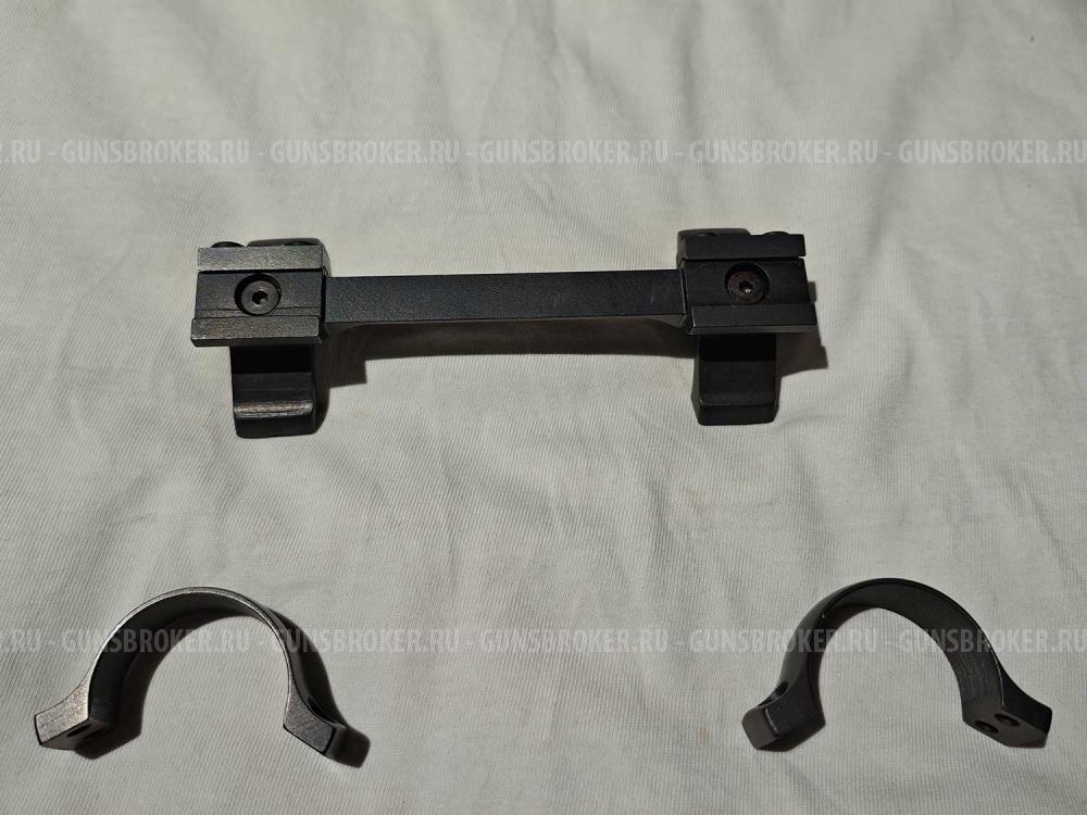 Кронштейн - моноблок Kozap (CZ) 30мм, низкий, ласточкин хвост.