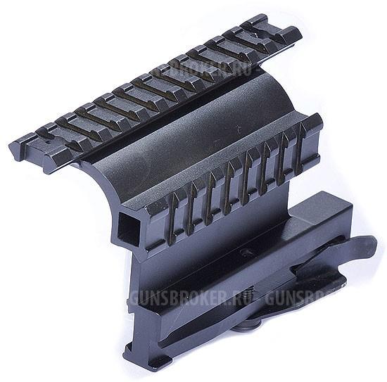 Кронштейн BAIEX HQ 607 (боковой, 2 планки, вивер СОК АК, ВПО, Тигр быстросъем)