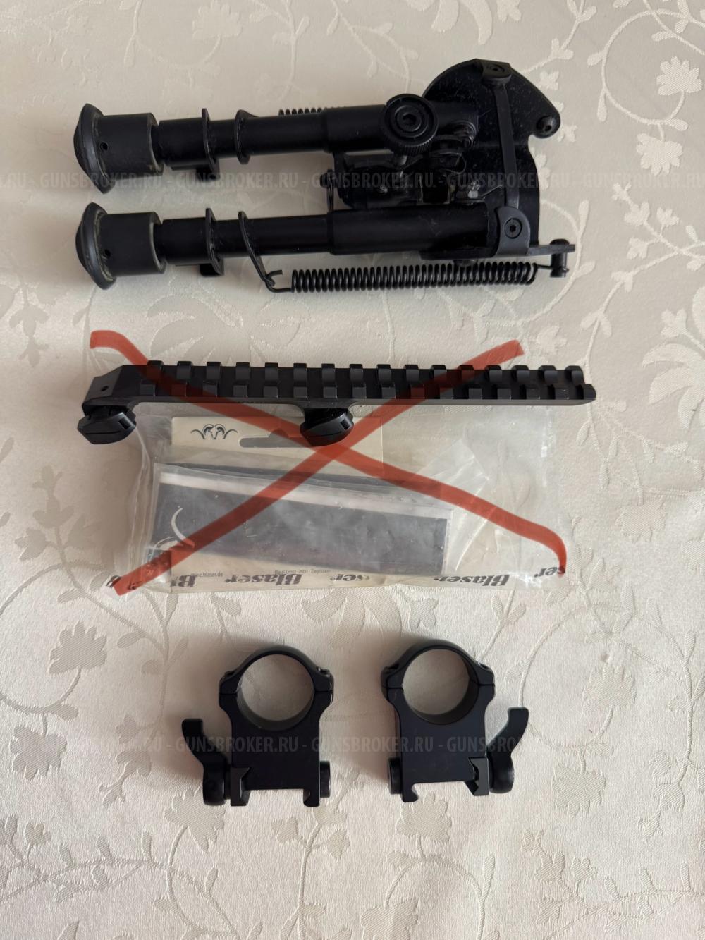 Leupold Mark-AR, планка Innomount ( Tikka ), кронштейн / кольца Recknagel, Warne