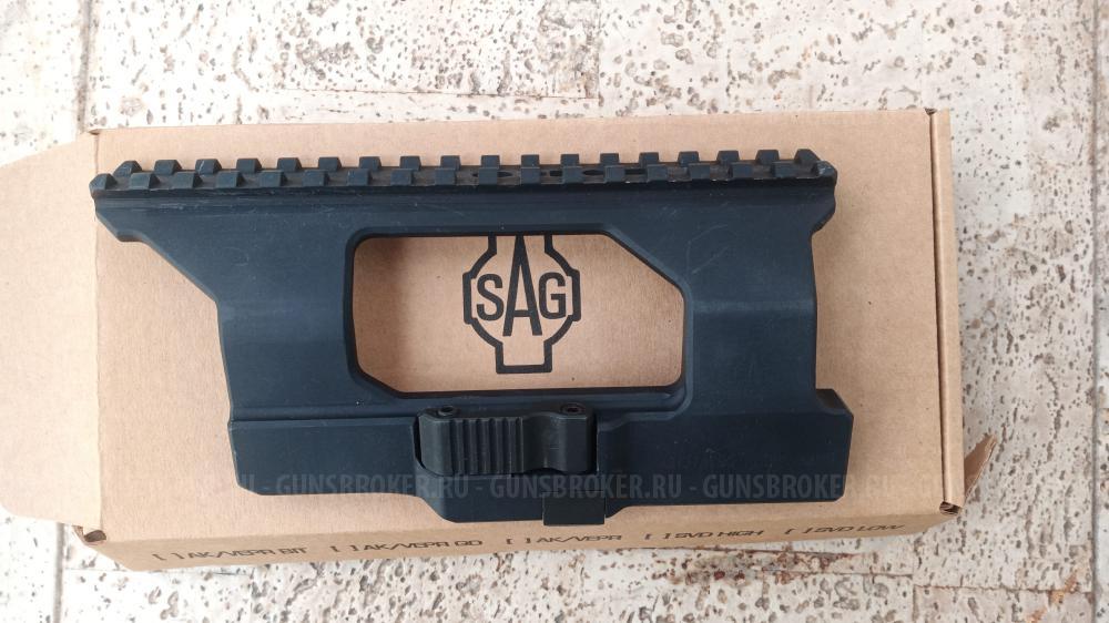 Кронштейн SAG AK TAC, боковой быстросъёмный Picatinny/ACOG