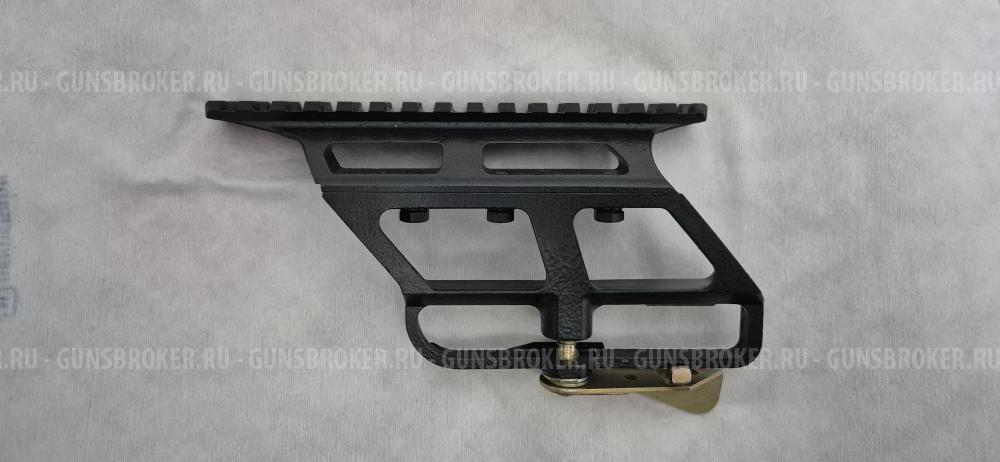 Кронштейн боковой быстросъёмный планка пикатини