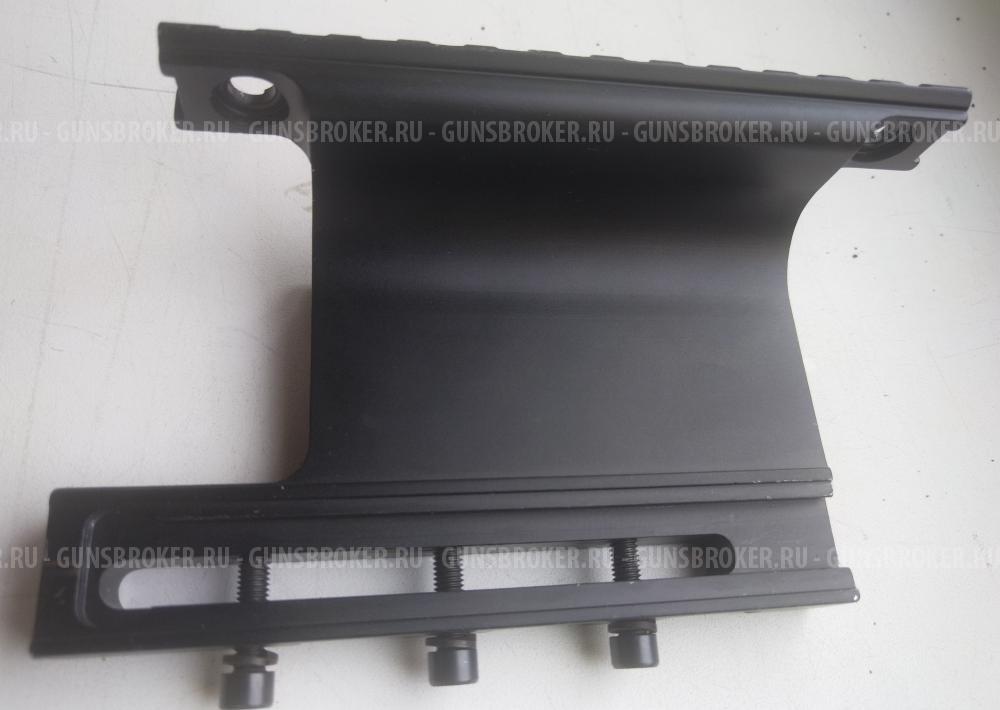 Кронштейн боковой для прицела  Сайга, Вепрь, АК серия