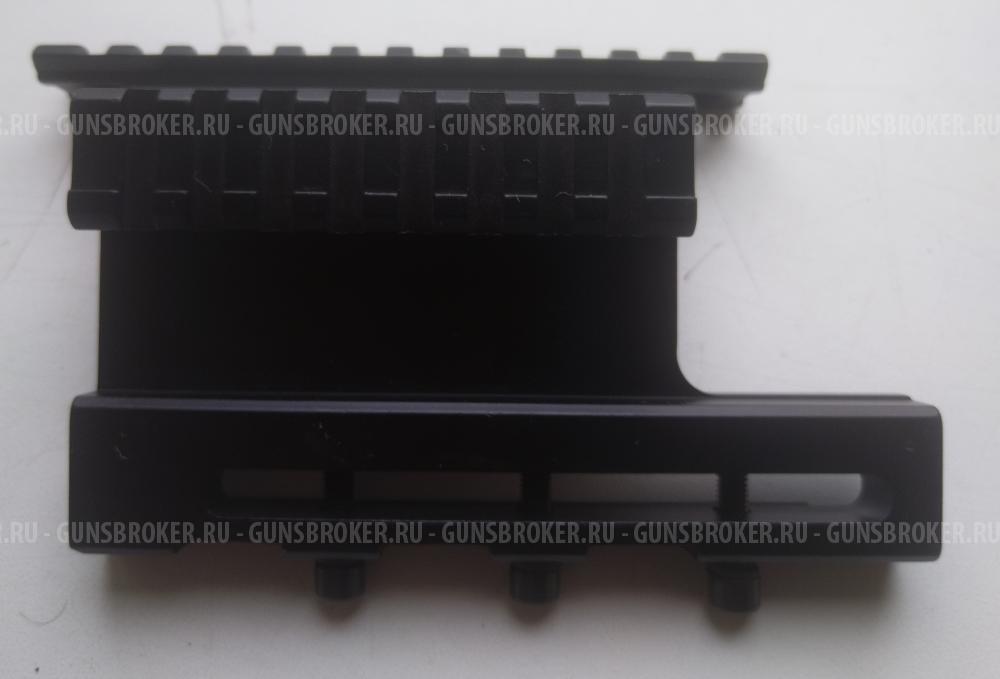Кронштейн боковой для прицела  Сайга, Вепрь, АК серия