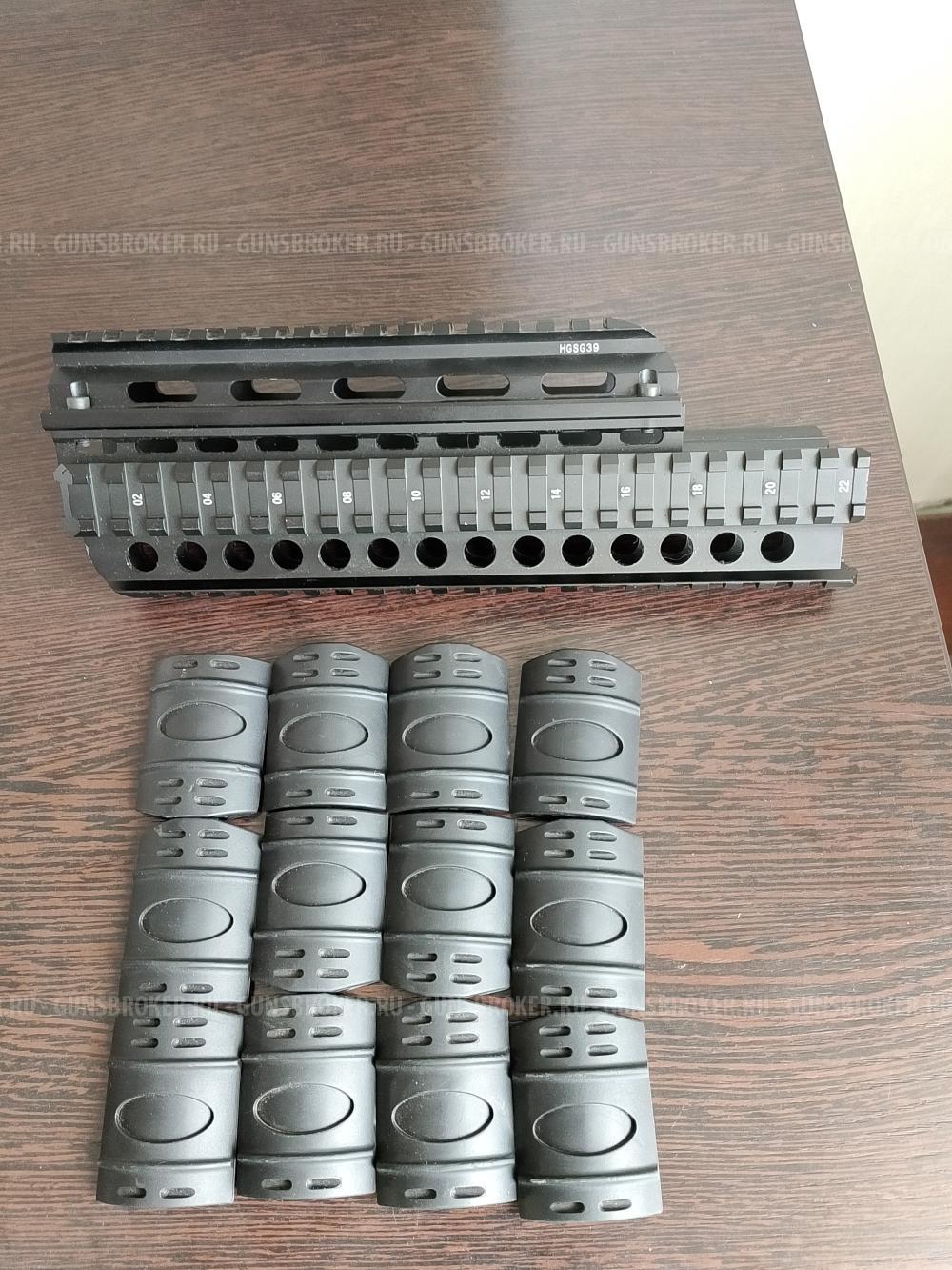 Кронштейн-цевье Leapers на Сайгу 4 базы Weaver