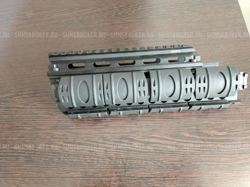 Кронштейн-цевье Leapers на Сайгу 4 базы Weaver