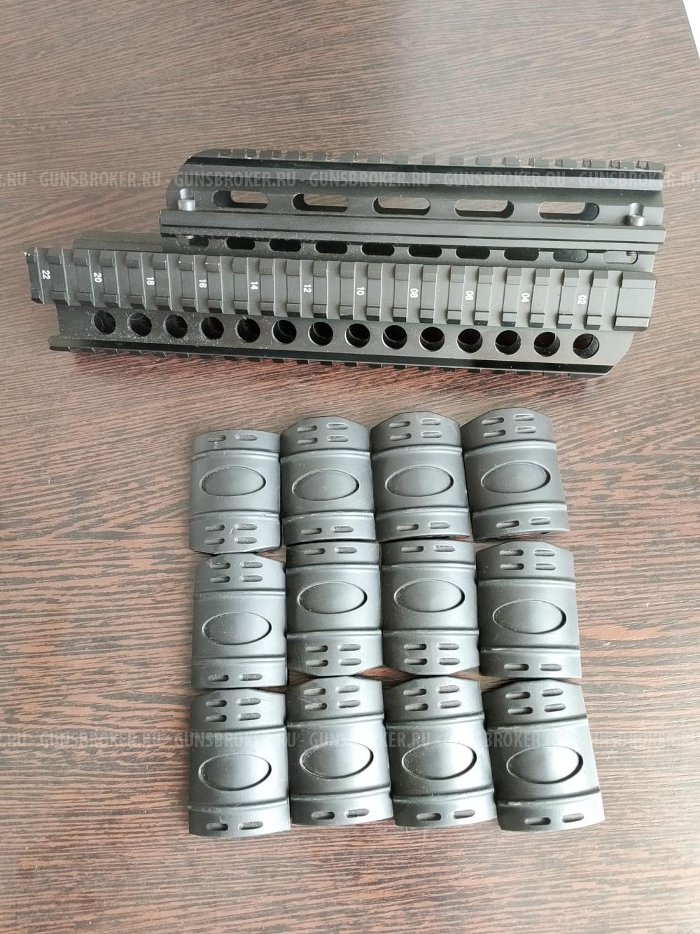 Кронштейн-цевье Leapers на Сайгу 4 базы Weaver