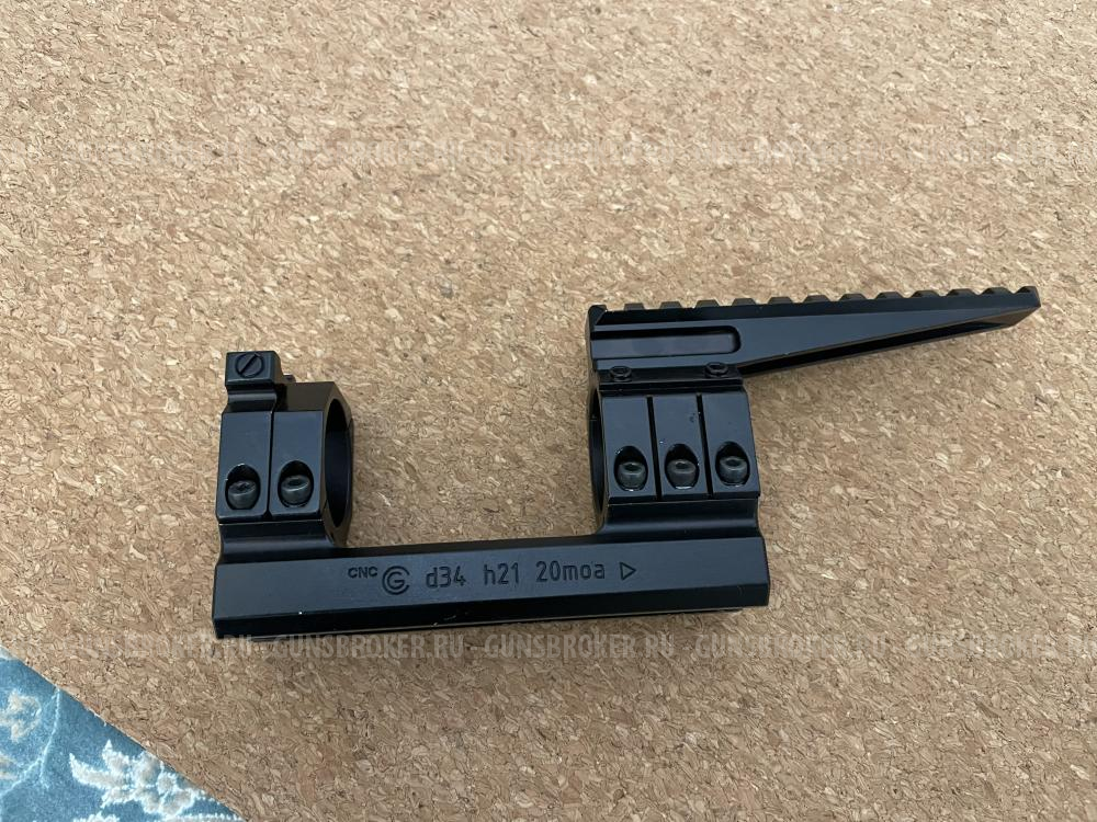 Кронштейн CNC GC с планкой Weaver