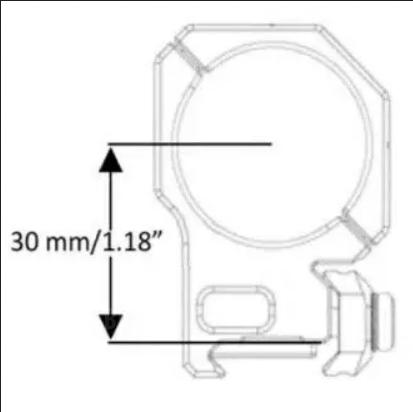 Кронштейн Spuhr SP-3001 30мм оригинал новый