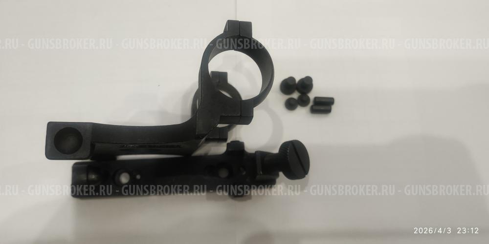 Кронштейн Кочетова с базой под оптический прицел 25,4мм разьёмный для Мосина
