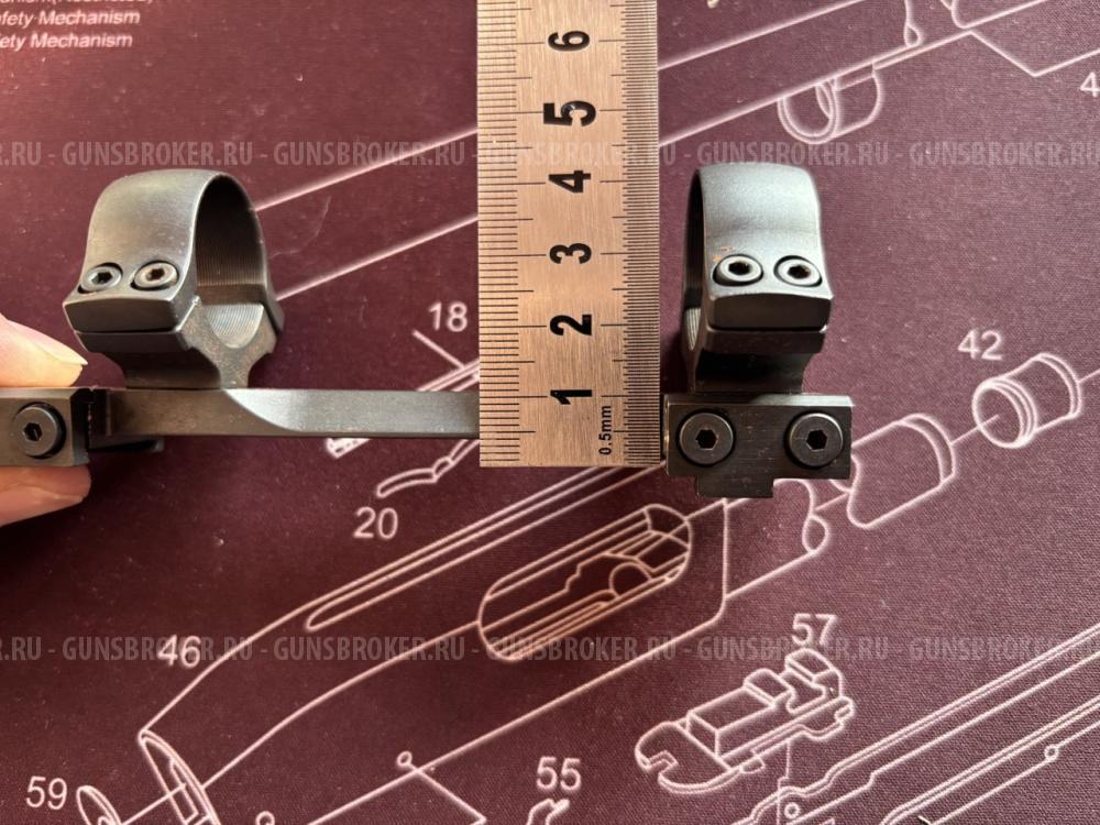 Кронштейн Kozap CZ 550 3-20-10 (№14), 25,4 мм