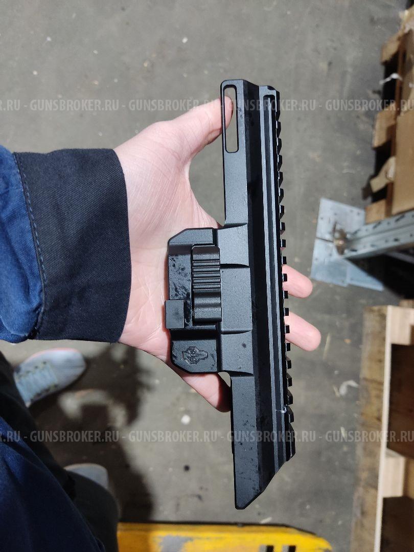 Кронштейн-крышка ствольной коробки SAG Picatinny QD для АК/Сайга