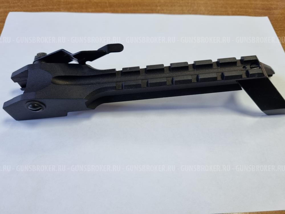 Кронштейн "Ласточкин хвост" под оптический прицел на карабин Вепрь Супер 308win