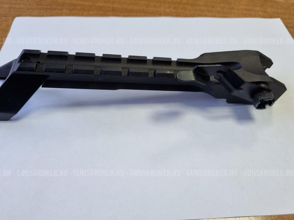 Кронштейн "Ласточкин хвост" под оптический прицел на карабин Вепрь Супер 308win