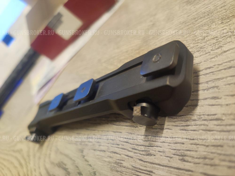 Кронштейн MAK на Sako 75/85, шина Swarovski 5072-60054 (сломаны флажки)