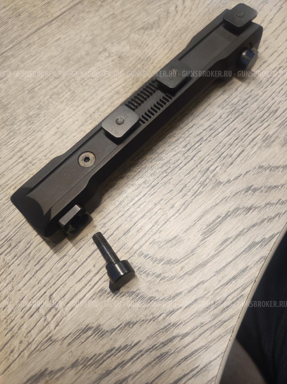 Кронштейн MAK на Sako 75/85, шина Swarovski 5072-60054 (сломаны флажки)