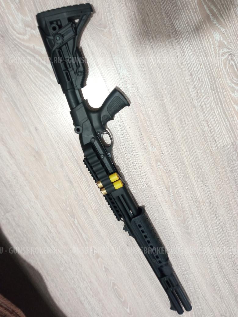 Кронштейн Mesa Tactical на 6 патронов с планкой Вивера для Remington 870 SideSaddle