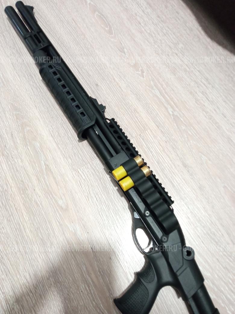 Кронштейн Mesa Tactical на 6 патронов с планкой Вивера для Remington 870 SideSaddle