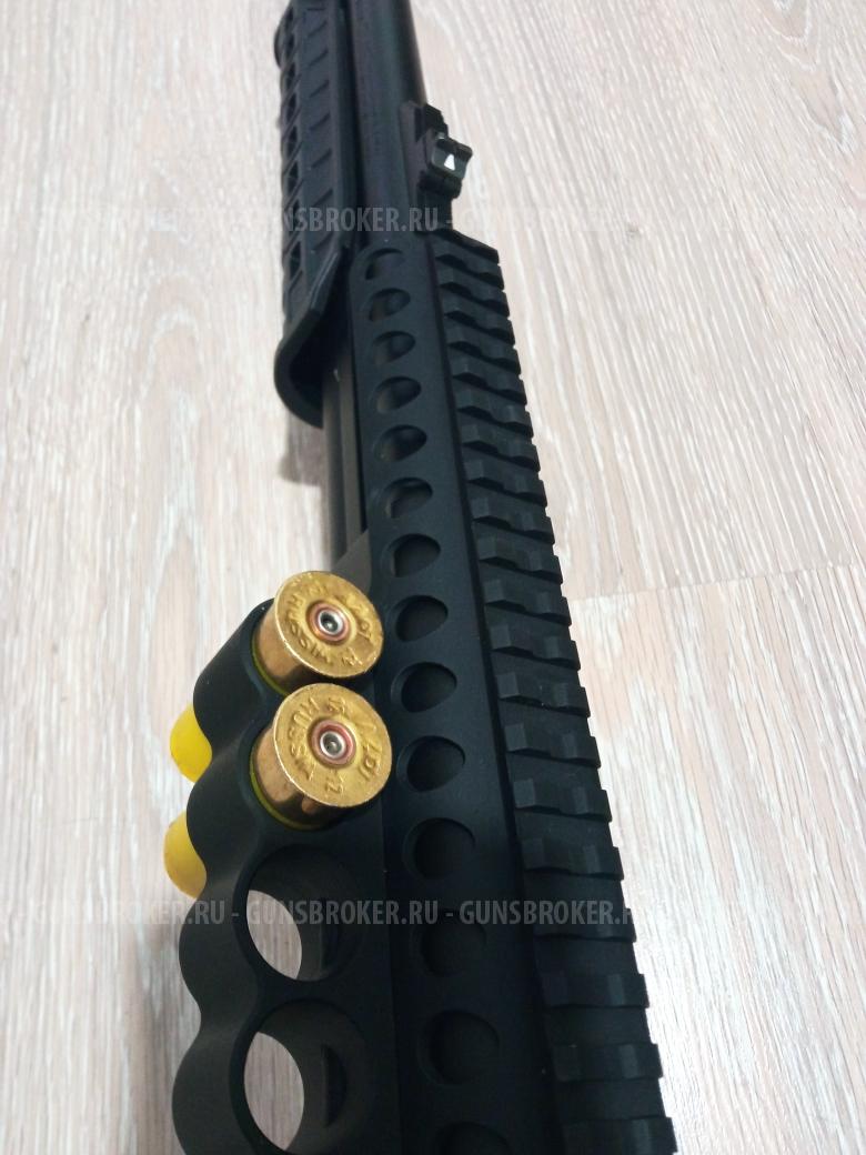 Кронштейн Mesa Tactical на 6 патронов с планкой Вивера для Remington 870 SideSaddle